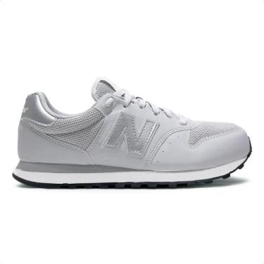 Imagem de Tênis New Balance 500 V2 Feminino, Cinza, Prata, 37