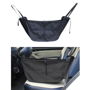 Imagem de bepisof 1 conjunto de bolsa de armazenamento de assento de carro de grande capacidade, bolsa portátil de armazenamento de assento de carro, bolsa dobrável para pendurar no carro, bolsa reutilizável de