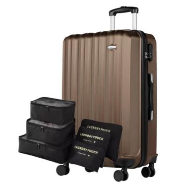 Imagem de Sestini - Malas Super Grandes 32kg p Despachar c/Kit Organizador 6 peças (To Go 2 Bronze)