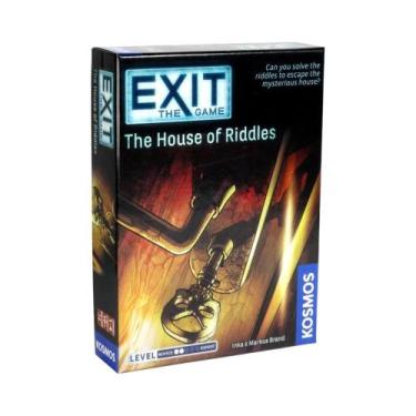 Imagem de Jogo De Tabuleiro Escape Room Para 1-4 Jogadores EXIT a Casa Dos Enigm