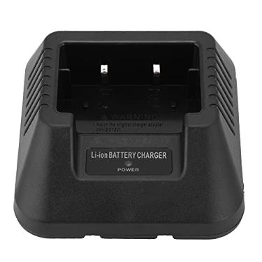 Imagem de Cryfokt Carregador de Bateria para UV-5R Dm-5R Plus, Base de Carregador Durável e Leve para Rádio Amador UV5R, Aplicável a Walkie Talkie, Produtos 100% Novos