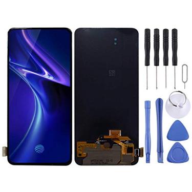 Imagem de Substituição da tela móvel Tela LCD original para o Vivo X27 Pro Digitizer Full Assembly (Black) Ecrã LCD
