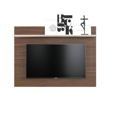 Imagem de Painel Extensivo Maia - Ssx Multicoisas Cor Nogueira Real/off White