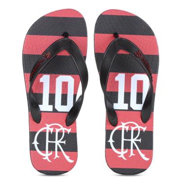 Imagem de Chinelo Flamengo Manto 81 Preto e Vermelho - Masculino-Masculino