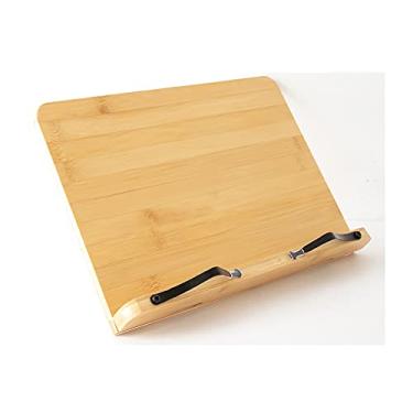 Imagem de Suporte ajustável para leitura de livros com bandeja dobrável, suporte para livros didáticos, receita, laptop, tablet, smartphone para exibição de livros (tamanho : pequeno) (uma cor pequena)
