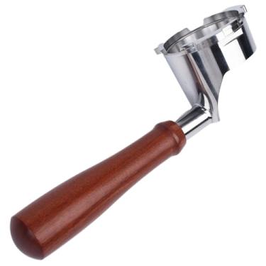 Imagem de Filtro portátil sem fundo para modelos Ninja Luxe Café Premier Series ES601 e ES601C | Cesta não incluída | Compatível com cesta de filtro de estoque | Cabo de madeira