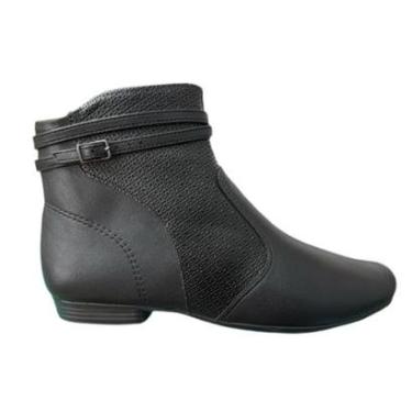 Imagem de Bota Piccadilly Salto Baixo Cano Curto Joanete 250241 Cor:;Tamanho:35-Feminino