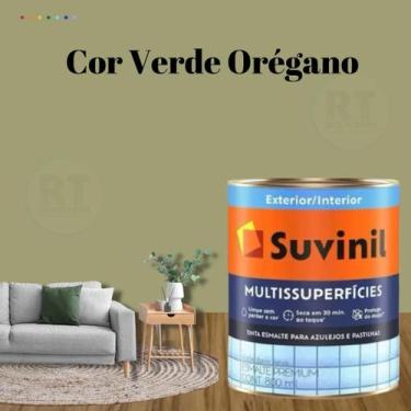 Imagem de Tinta Epóxi Suvinil Multissuperfícies Antimofo Base Água Cor Verde Lav