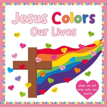 Imagem de Conjunto de quadro de avisos cristão para Dia dos Namorados, amor religioso, coração, cruz, arco-íris, cores de Jesus, decorações de sala de aula, igreja, domingo, escola, sala de aula, quadro-negro