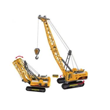 Imagem de Miniatura guindaste esteira die cast metal glw8808 - ESM