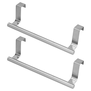 Imagem de Mingzhe Toalheiro Suspenso de Aço Inoxidável, Cabide de Banheiro Durável para Casa e Hotel (23CM)