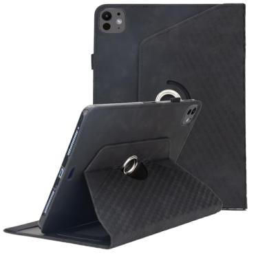 Imagem de Capa para iPad (A16) 11 polegadas 2025/iPad 10ª geração 10,9 polegadas 2022 com suporte para lápis, rotação de 360 graus, capa protetora fólio de couro PU, suporta hibernar/despertar automático