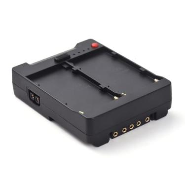 Imagem de Acouto NP F970 F750 F550 Bateria Placa para Adaptador de Suporte de Fivela V Lock V Mount Com Saídas USB A Type C DC D TAP