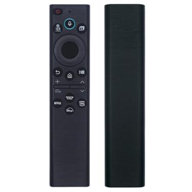 Imagem de BN59-01385A Substituição para Samsung Smart TV Voice Remote, compatível com Samsung Frame Smart TV, 2018-2023 Neo LED 4K Ultra HD TVs - Preto (sem energia solar)