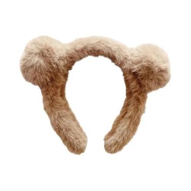 Imagem de Tiara De Pelúcia Mickey Mouse Para Adultos E Crianças, Acessório De Fe