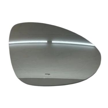 Imagem de Carro aquecido espelho retrovisor carro grande angular espelho aquecido vidro l/r compatível com porsche cayenne 2019-2024(Right)