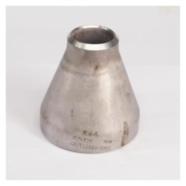 Imagem de 76 x 38 mm 304 aço inoxidável concêntrico redutor encaixe de tubulação soldada água gás óleo