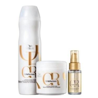 Imagem de Kit Shampoo, Máscara E Oil Reflections -Wella Professionals