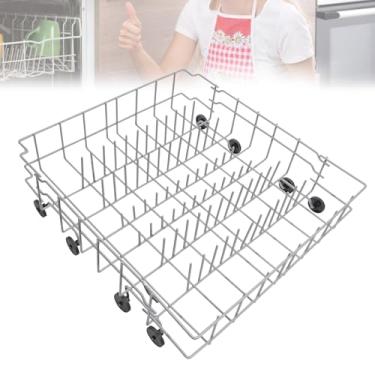 Imagem de PakaLife 5304535380 Substituição de prateleira de lava-louças, suporte para lava-louças Kenmore Crosley Frigidaire, peça de substituição de rack (5304535379)