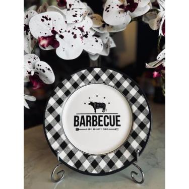 Imagem de UNIDADE PRATO SOBREMESA BARBECUE 1ª CLASSIFIC. ALLEANZA