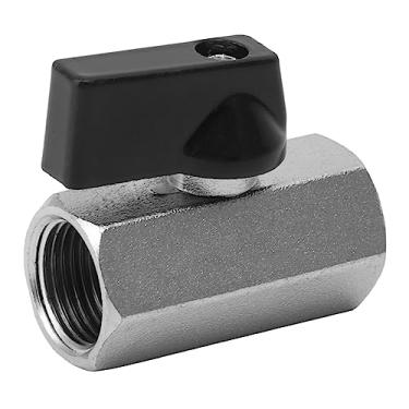 Imagem de Válvula de esfera de gás Núcleo de cobre espessado, resistente a alta pressão, interruptor de gás natural, função de corte rápido para aquecedor de água, tubulação de gás, (3/8)