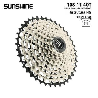 Imagem de Cassete De Bicicleta Em Aço Carbono Ultraleve 9-13 Velocidades HG Para