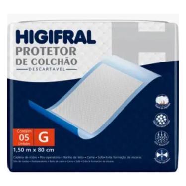 Imagem de Protetor de Colchão Descartável Higifral Adulto G C5 - Eurofral