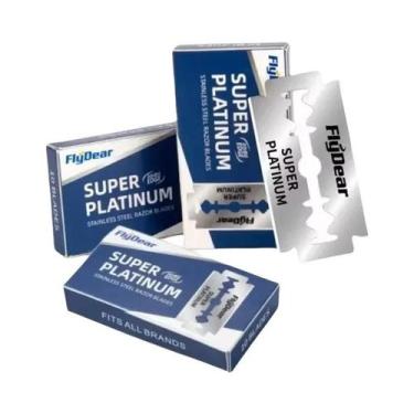 Imagem de Lâminas De Barbear De Dupla Face Em Aço Inoxidável Para Depilação E Re