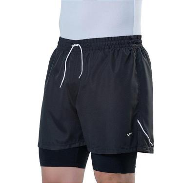 Imagem de Bermuda 2 em 1 Antiassaduras Elite Running Masculino com Bolso Interno-Masculino
