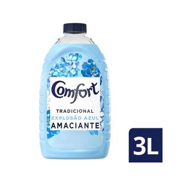 Imagem de Amaciante Diluído Comfort Explosão Azul Toque de Baunilha 3L