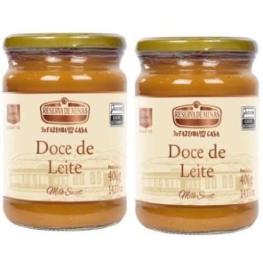 Imagem de kit 2 Doce De Leite Original Milk Sweet Reserva De Minas 400g