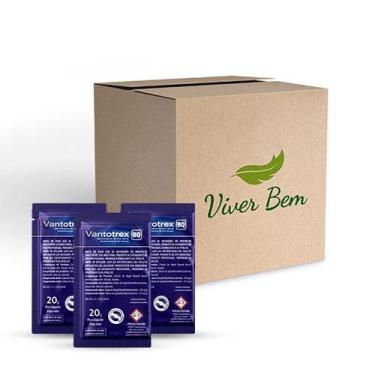 Imagem de Desinfetante para banheiros quimico 100 sachês vantotrex bq - AMERICAN