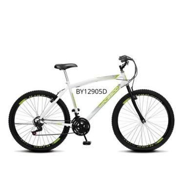 Imagem de Bicicleta colli cb500 aro 26 18 marchas freio v-brake cor branco