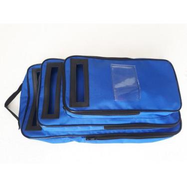 Imagem de Porta Sacolas De 3 Medidas 3 Em 1 Supermercado Resistente - NoBrand, A