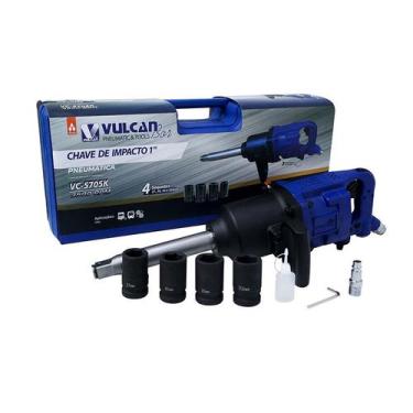 Imagem de Chave de Impacto Industrial 1" com Maleta  Vulcanbor