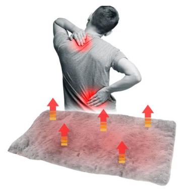Imagem de Manta Termica Massageadora Aquece Fisioterapia Relaxamento - shop mix