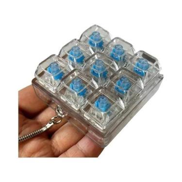 Imagem de Testador De Teclas Para Teclado Mecânico 4/9 Teclas LED, Brinquedo DIY