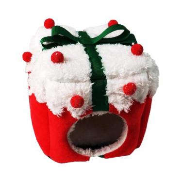 Imagem de Cama/Caverna De Inverno Quente E Lavável Para Hamster E Porquinho-da-Í