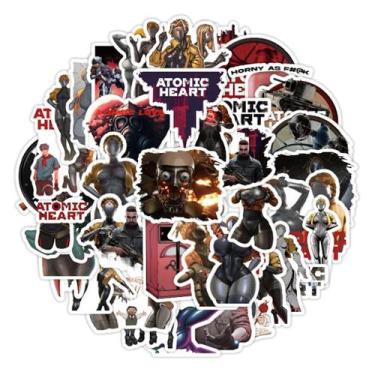 Imagem de Pacote de adesivos Atomics Hearts Anime 50 unidades decorativas de 5 a