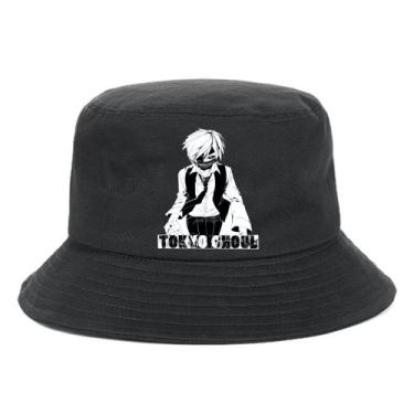Imagem de Bucket Hat Tokyos Ghouls Fishermen Chapéu para o verão ao ar livre - y