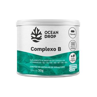 Imagem de Complexo B B12 B6 B3 B2 B1 B7 B5 B9 60 Caps - Ocean Drop-Unissex