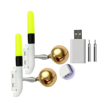 Imagem de Lanterna LED Para Pesca Com Sinalizador De Mordida, Carregamento USB, 