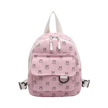 Imagem de Mochila Casual Mini Feminina Versátil Para Viagem, Compras E Escola - 