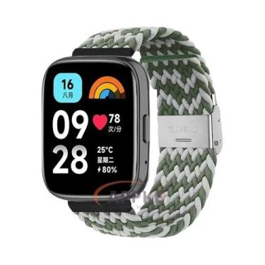 Imagem de Pulseira Elástica Trançada De 22mm Para Redmi Watch 3/5 Lite, Ajustáve