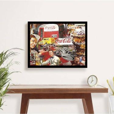Imagem de Quadro Decorativo Vintage Coca-Cola