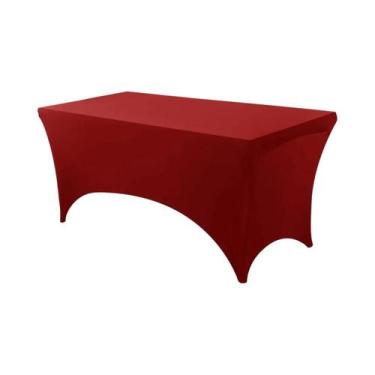 Imagem de Toalha De Mesa De Spandex Elástica Lavável E Resistente a Rugas, Capa 