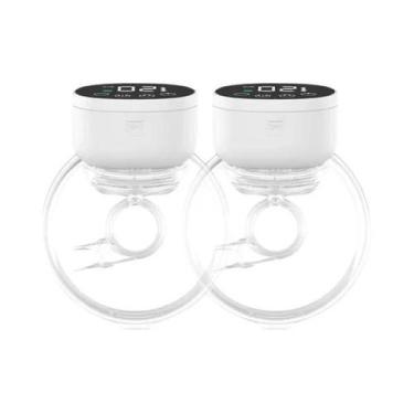 Imagem de Bomba De Leite Elétrica Portátil E Sem Fios, Totalmente Automática, Bi