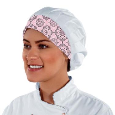 Imagem de Touca Gorro Para Chef Cozinha Unissex Estampas Variadas Cores Outlet D