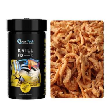 Imagem de Krill Fd 10g Liofilizada Ocean Tech Peixe Betta Guppy Ração