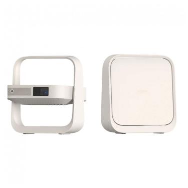 Imagem de Projetor portátil XGIMI Elfin Flip Plus 1080p 500 lúmens ISO Google TV Netflix licenciada base ajustável compacto 110V